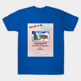 Train Menu T-Shirt